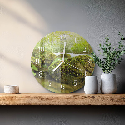 Horloge ronde Nature