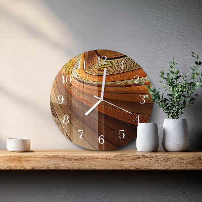 Horloge ronde Abstraction