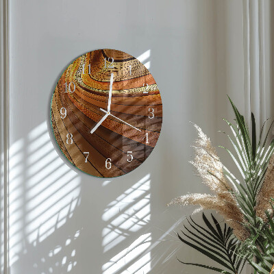 Horloge ronde Abstraction