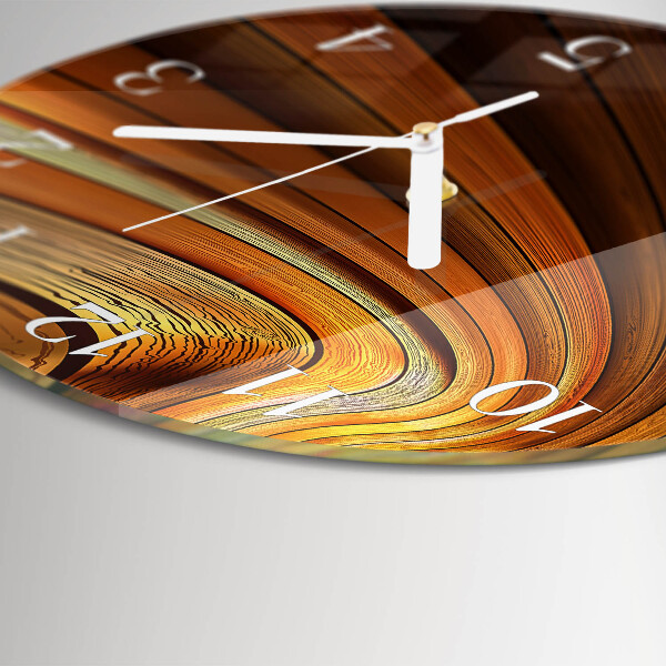 Horloge ronde Abstraction