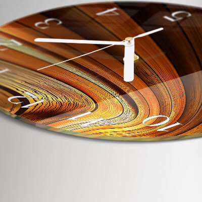 Horloge ronde Abstraction