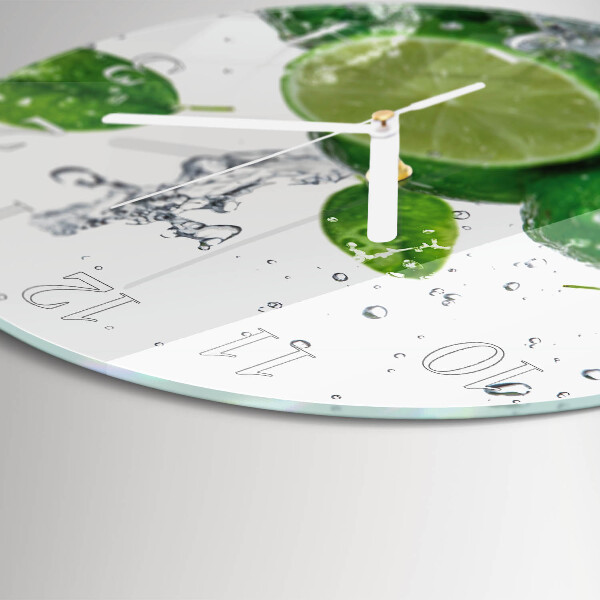 Horloge ronde Carbonate de calcium