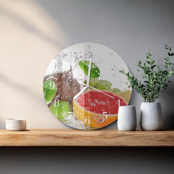 Horloge ronde Fruit