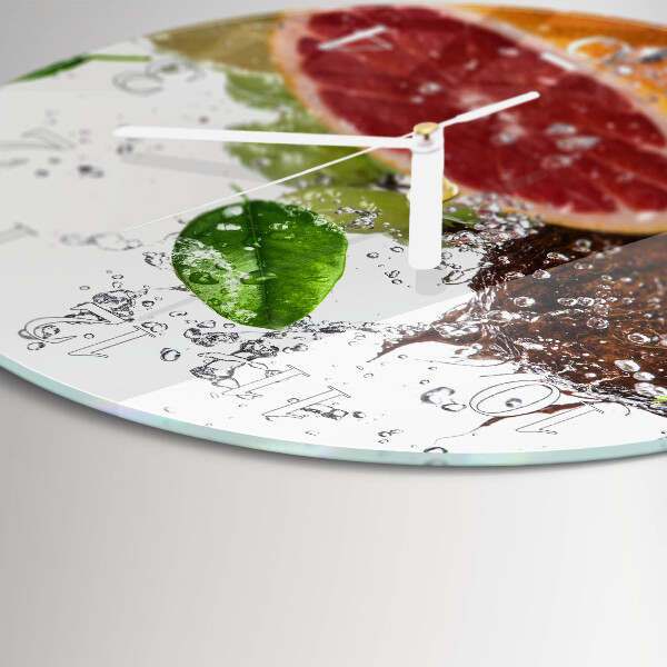 Horloge ronde Fruit