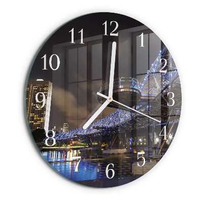 Horloge ronde Nuit