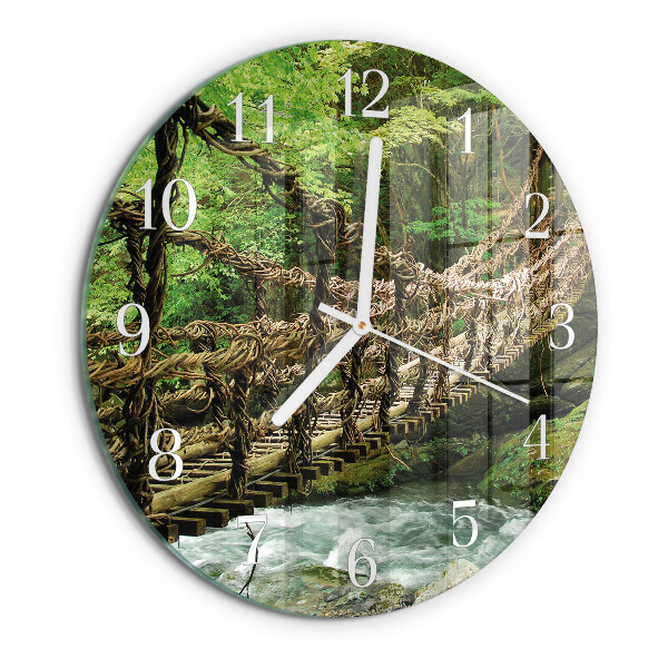 Horloge ronde Pont de corde