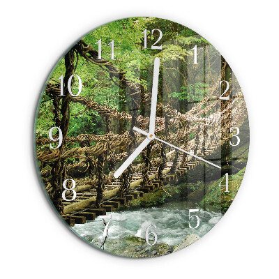 Horloge ronde Pont de corde