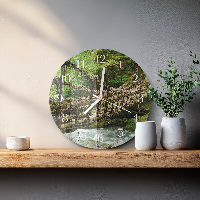 Horloge ronde Pont de corde