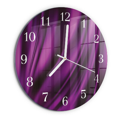 Horloge ronde Abstraction