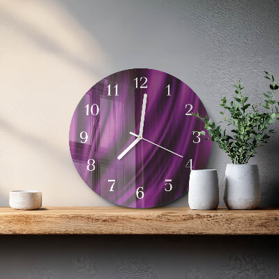 Horloge ronde Abstraction