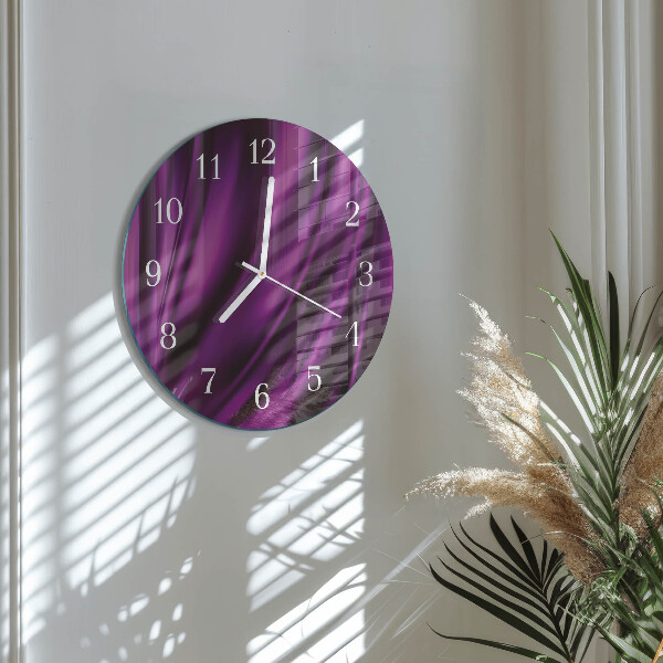 Horloge ronde Abstraction