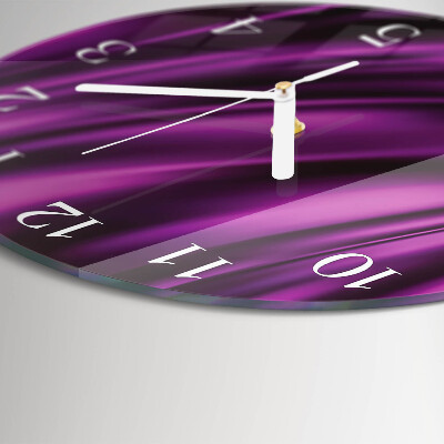 Horloge ronde Abstraction