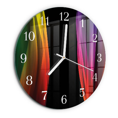 Horloge ronde Abstraction