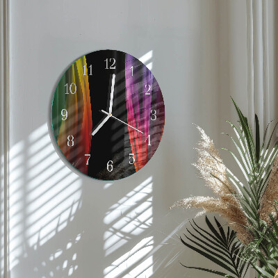 Horloge ronde Abstraction