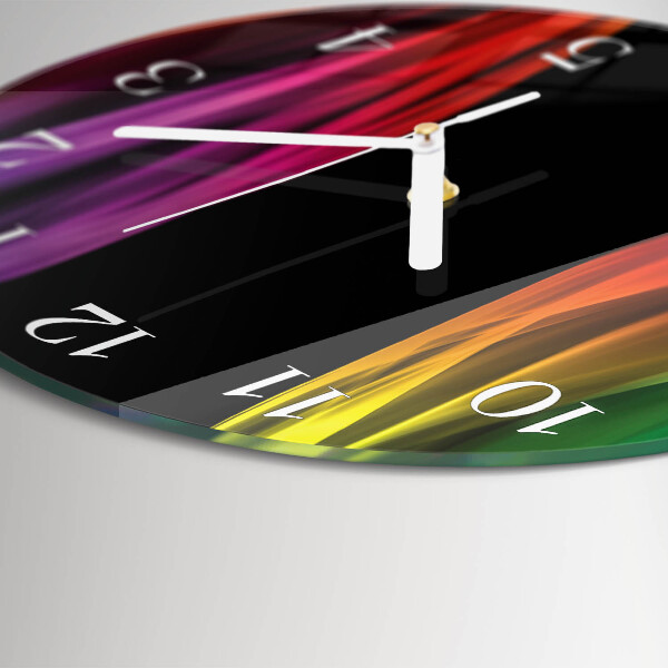 Horloge ronde Abstraction
