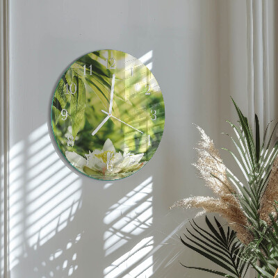 Horloge ronde Nature