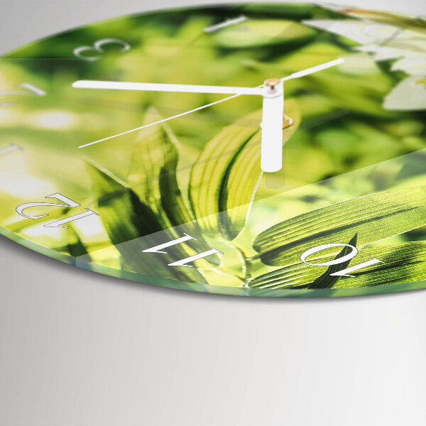 Horloge ronde Nature