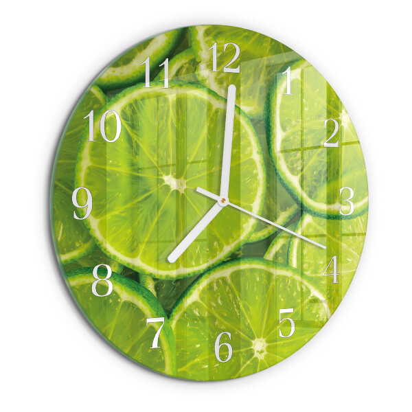 Horloge ronde Carbonate de calcium
