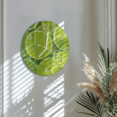 Horloge ronde Carbonate de calcium