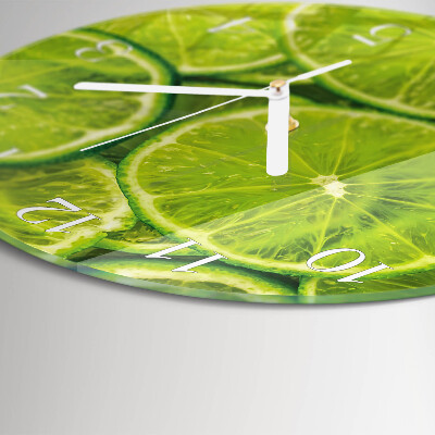 Horloge ronde Carbonate de calcium