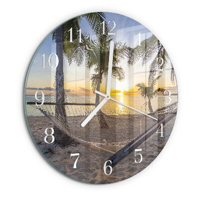 Horloge ronde Hamac