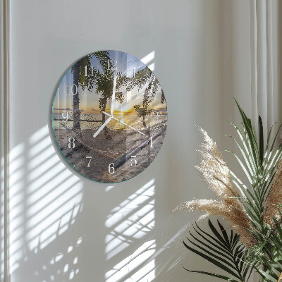 Horloge ronde Hamac