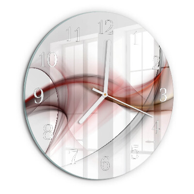 Horloge ronde Abstraction