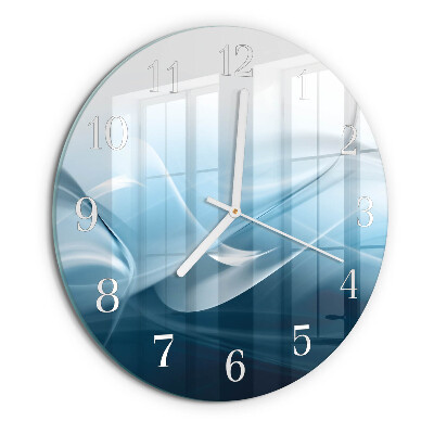 Horloge ronde Abstraction