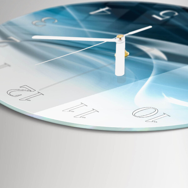 Horloge ronde Abstraction