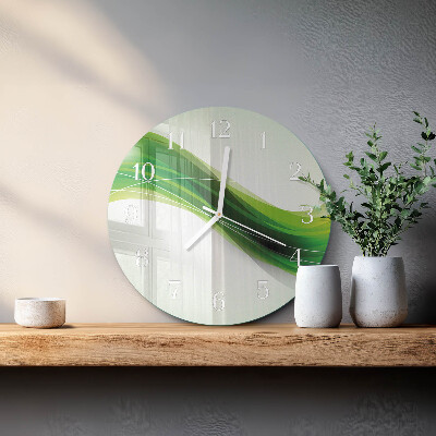 Horloge ronde Abstraction