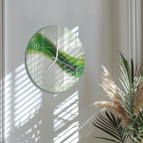 Horloge ronde Abstraction