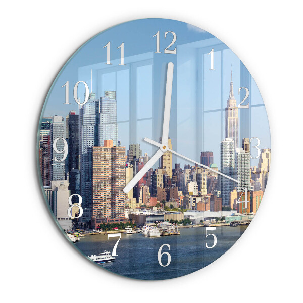 Horloge ronde Horizon