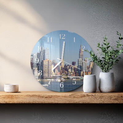 Horloge ronde Horizon