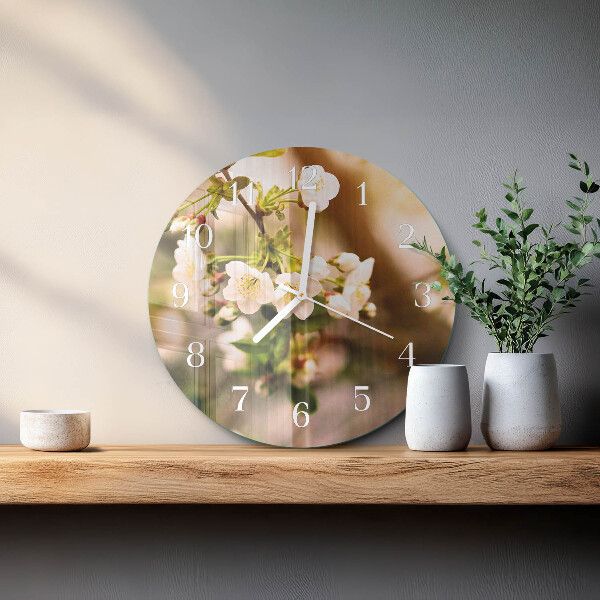Horloge ronde Nature