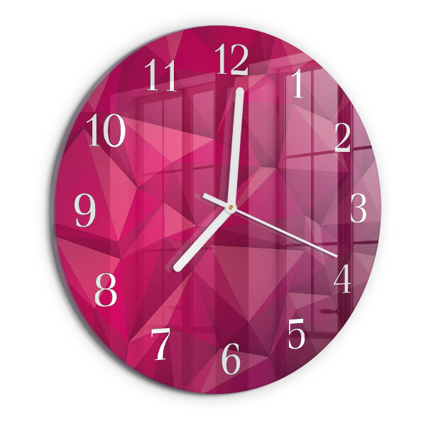 Horloge ronde Abstraction
