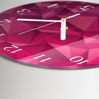 Horloge ronde Abstraction