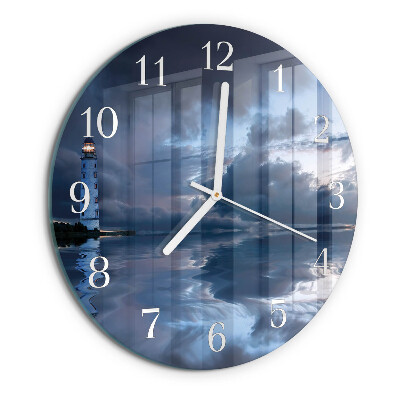 Horloge ronde Phare