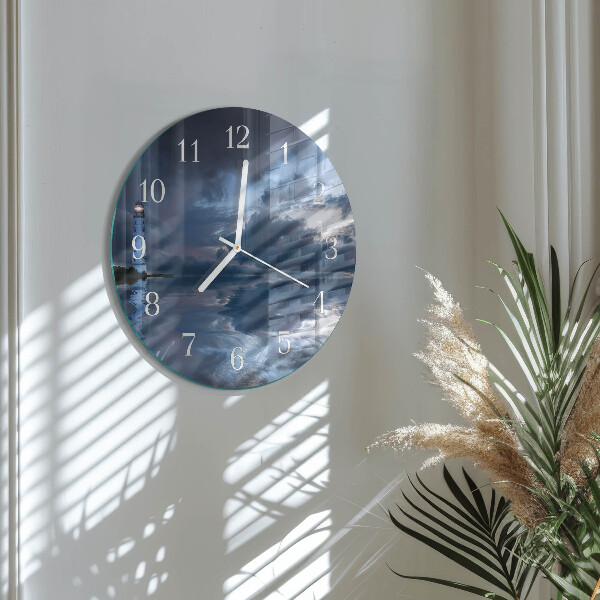 Horloge ronde Phare