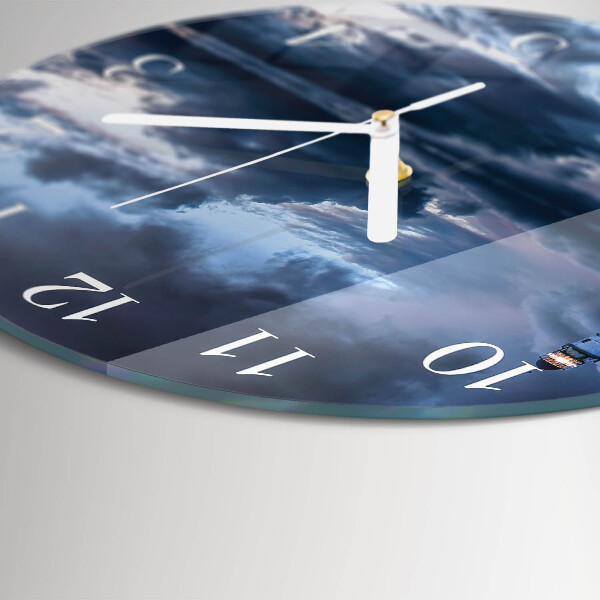 Horloge ronde Phare