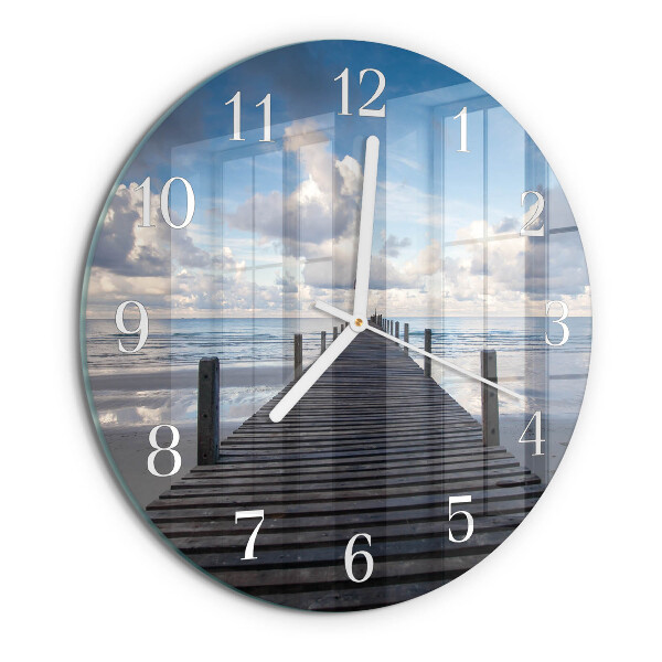 Horloge ronde Pont