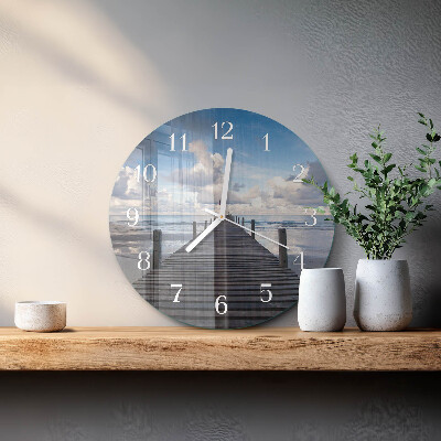 Horloge ronde Pont