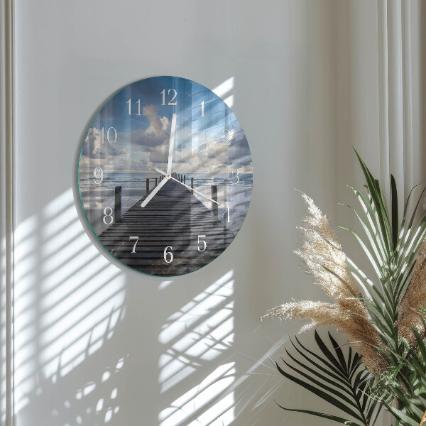 Horloge ronde Pont