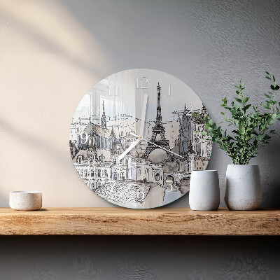 Horloge ronde Monuments