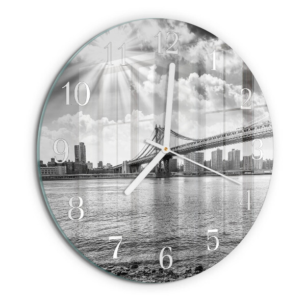 Horloge ronde Pont