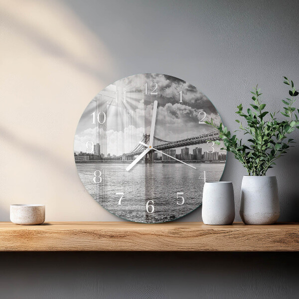 Horloge ronde Pont