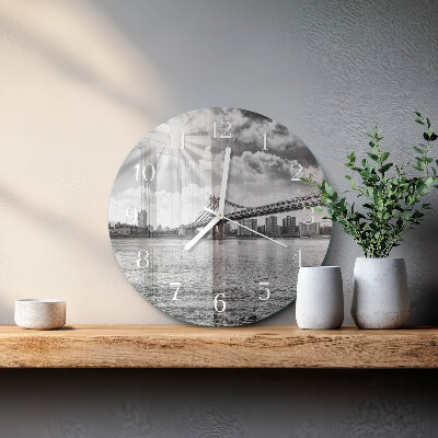 Horloge ronde Pont
