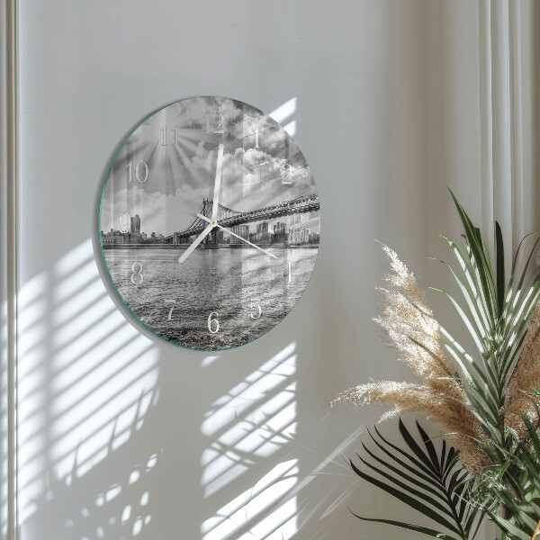 Horloge ronde Pont