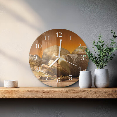 Horloge ronde Pain