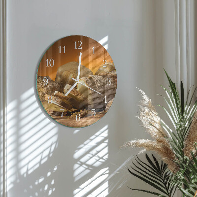 Horloge ronde Pain