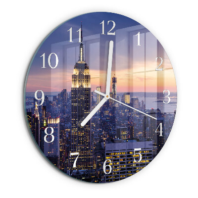 Horloge ronde Ville